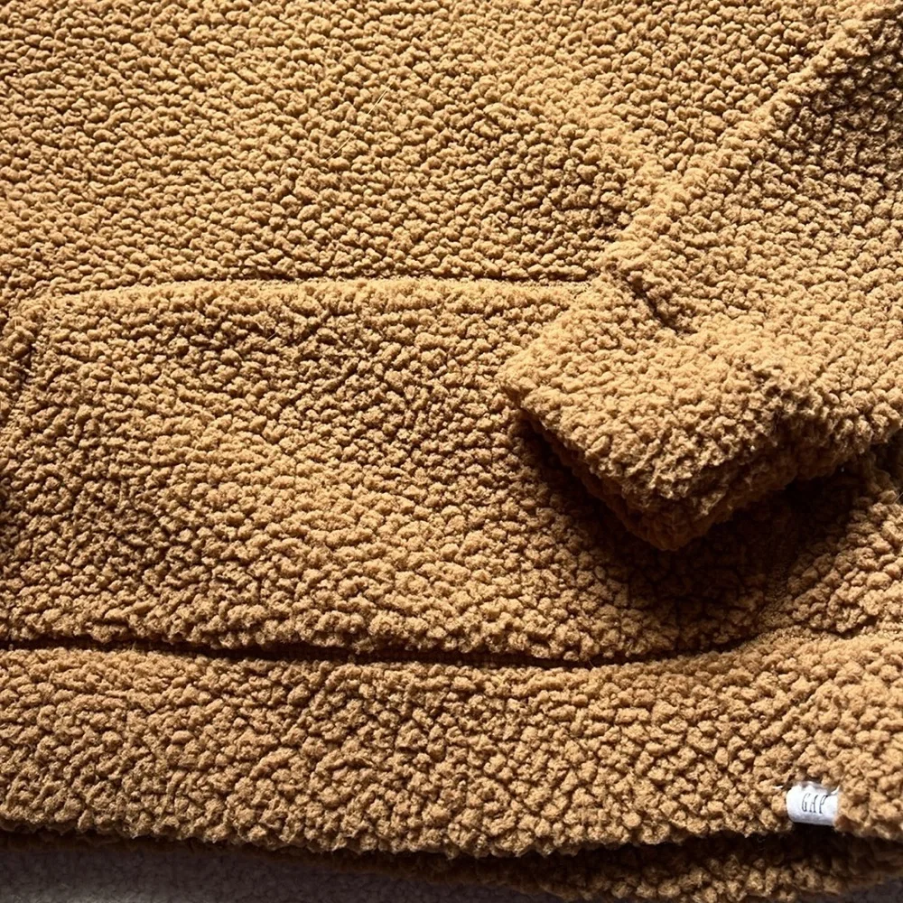 Cozy Tan Kids Hoodie - Gap
